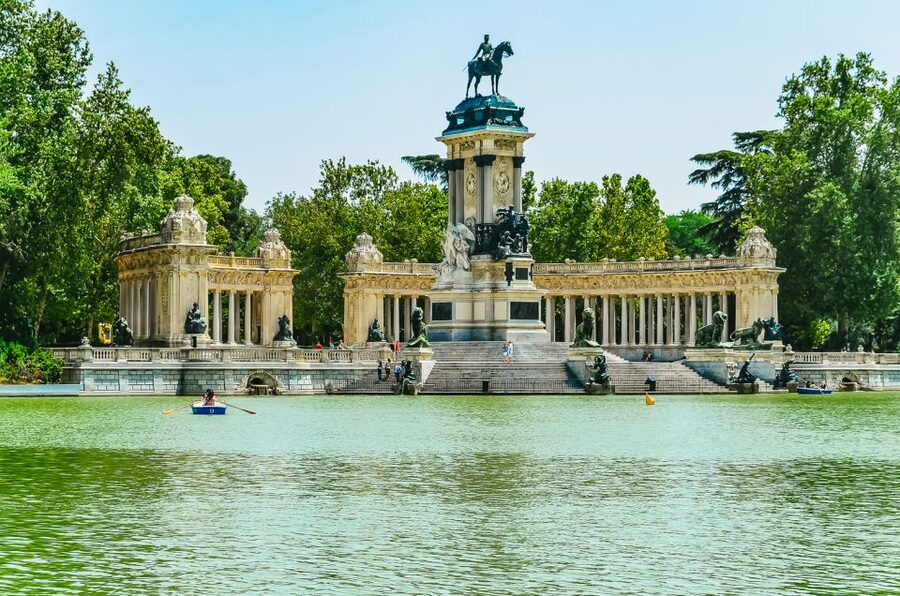 Madrid: Iconic Retiro Park Segway Tour - La Rosaleda, especially in spring
