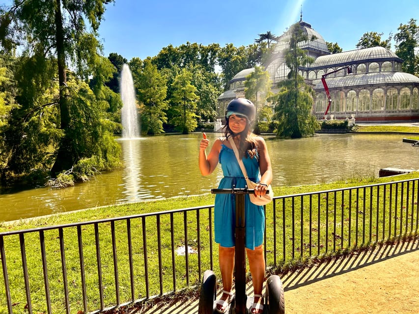 Madrid: Iconic Retiro Park Segway Tour - The Crystal Palace, Retiro’s signature view