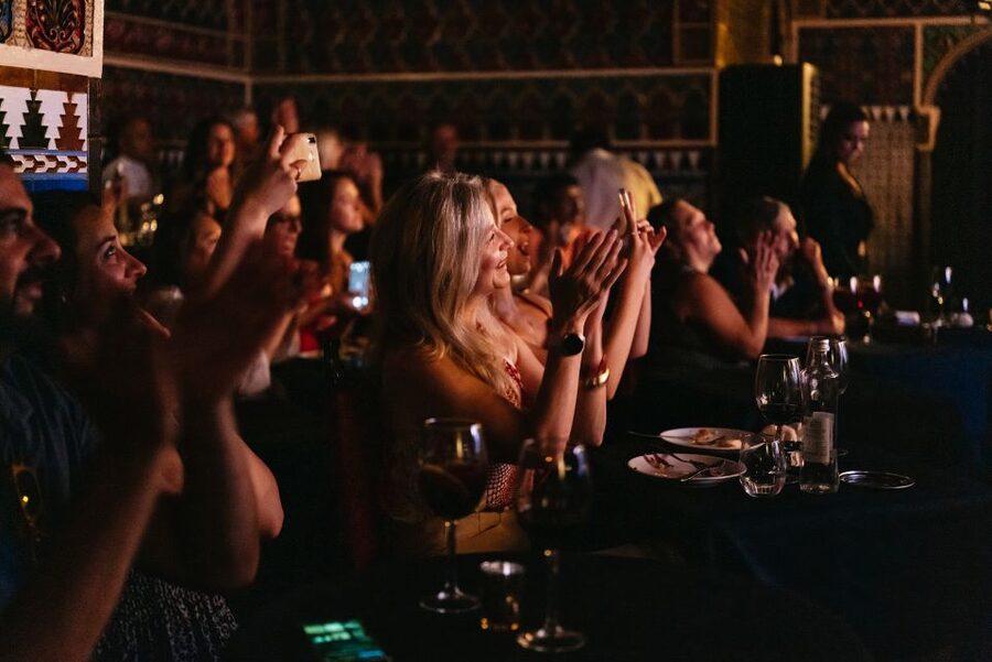 Madrid: Live Flamenco Show with Food and Drinks Options - Why the Alhambra-inspired room matters