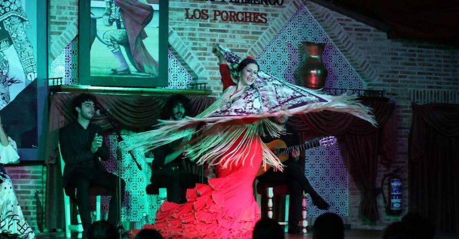 Madrid: Los Porches Flamenco Show with Tapas and Wine Ticket - A flamenco evening built around the performance