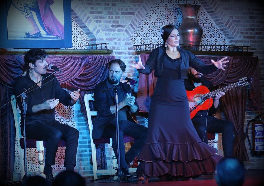 Madrid: Los Porches Flamenco Show with Tapas and Wine Ticket - Staying after the performance