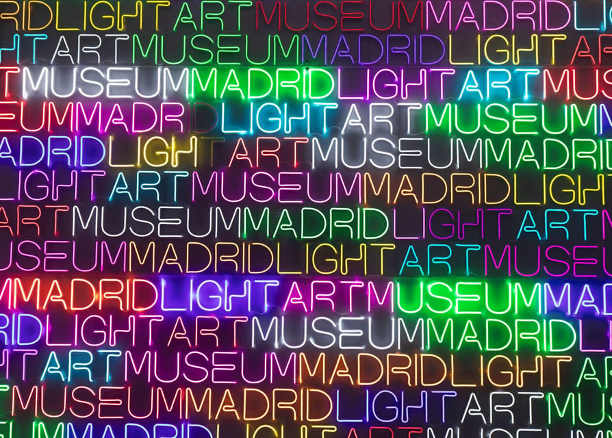 Madrid: Museo de la Luz Entry Ticket - Light becomes the artwork in Madrid