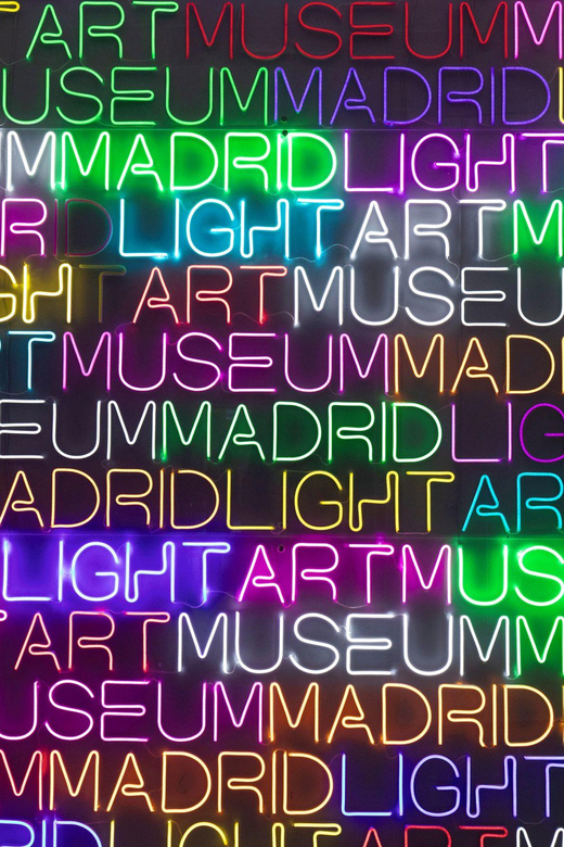Madrid: Museo de la Luz Entry Ticket - The mirror room, lasers, and colored light