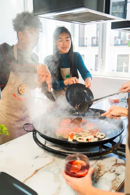 Madrid: Paella and Sangria Workshop with Tapas - Key points to know before booking