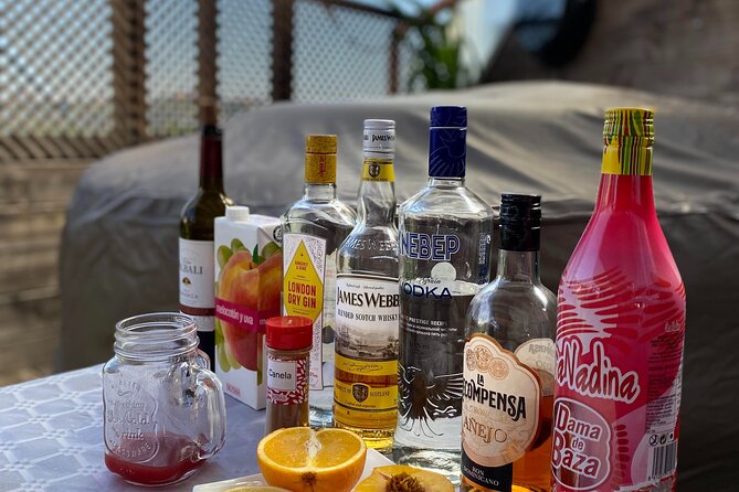 Madrid: Paella & Sangria Classes- Seafood, Chicken & Vegan option - Starting With Traditional Sangria