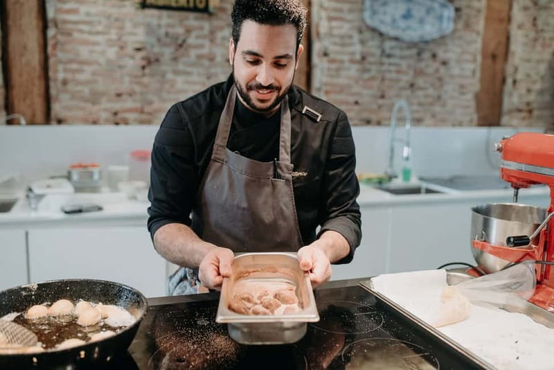 Madrid: Paella & Tapas Cooking Class and Market Visit - From Antón Martín to the market stalls