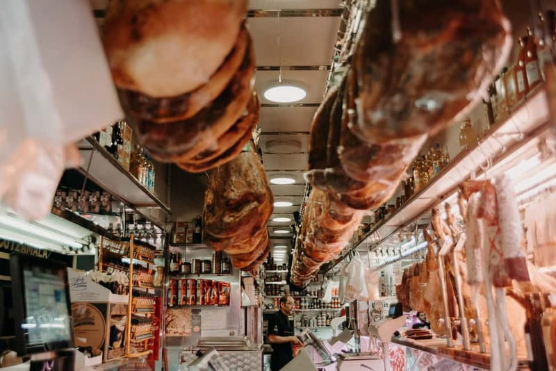 Madrid: Paella & Tapas Cooking Class and Market Visit - Sitting down to the meal you made