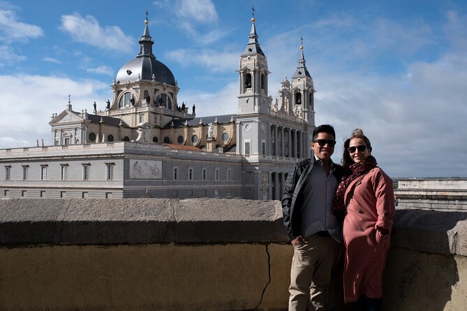 "Madrid : Panoramic views in Tuk Tuk" - Royal Palace views and the old foundations of Madrid