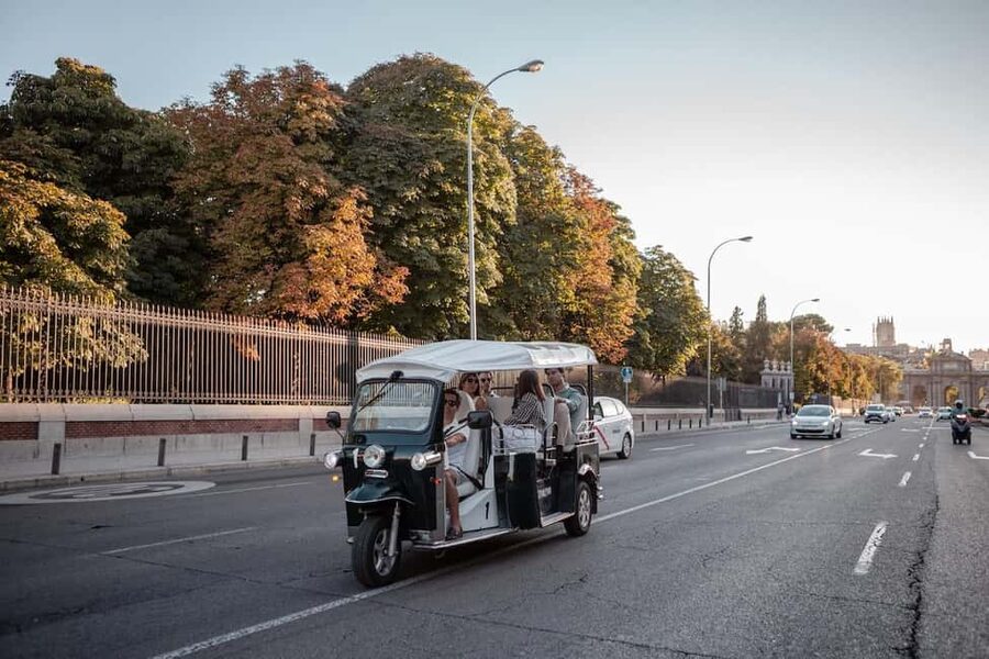 Madrid: Private City Tour by Eco Tuk Tuk - Congress, fountains, and the Prado frontage