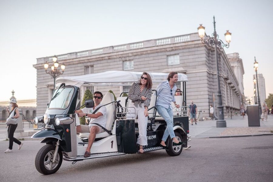Madrid: Private City Tour by Eco Tuk Tuk - Starting near the Royal Palace