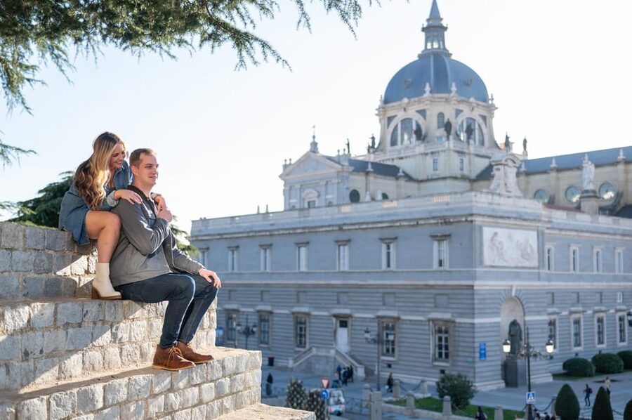 Madrid: Private Photoshoot with a Professional Photographer - Royal Palace: the grand opening backdrop