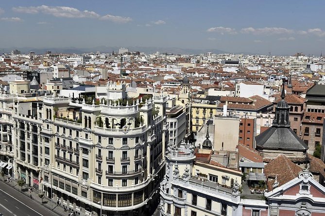 Madrid Private Walking Tour: Very Best of City Center - Cibeles and the grand boulevard view