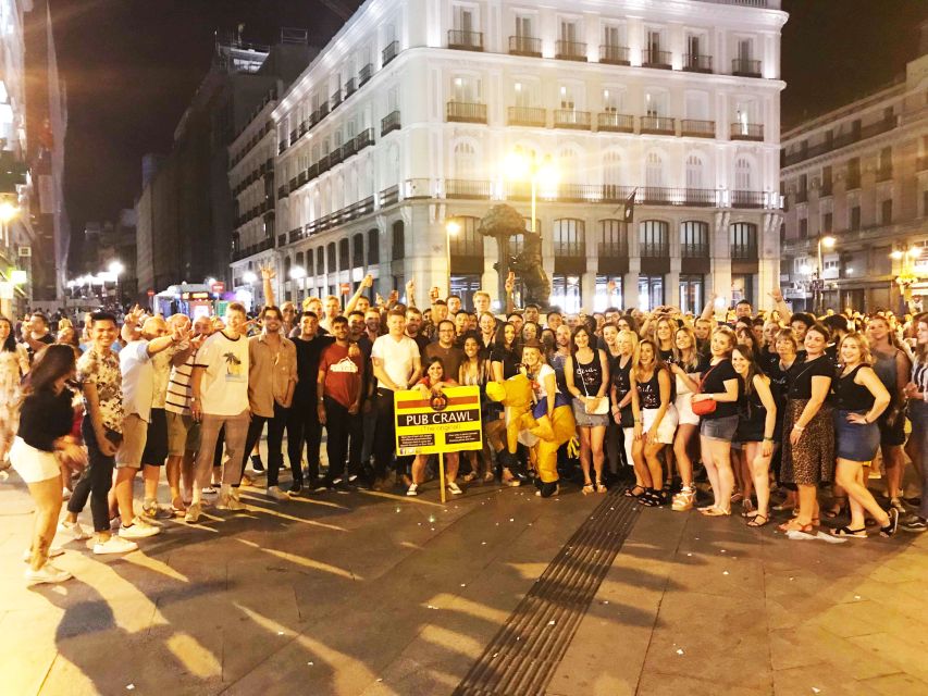 Madrid: Pub Crawl Madrid Running since 2005 Bar Exploration - Key points to know before booking
