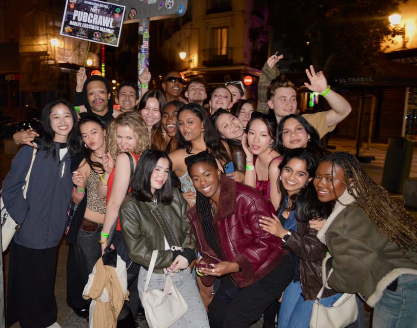 Madrid: PUBCRAWL Ruta de Bares y Fiesta por Madrid - Key points to know before you book