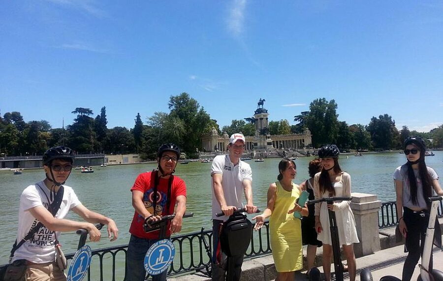 Madrid: Retiro Park 1.5-Hour Segway Tour - Starting with training at the local office