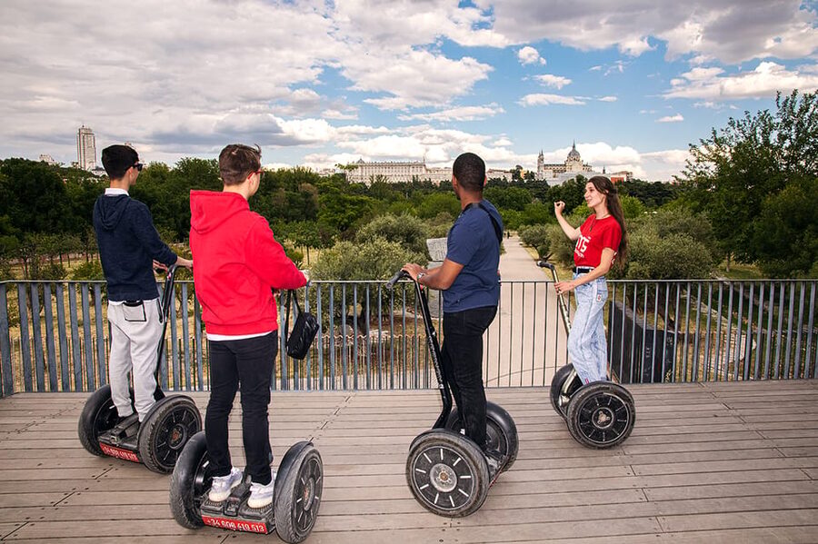 Madrid River Segway Tour - Puerta de San Vicente and the route to the river
