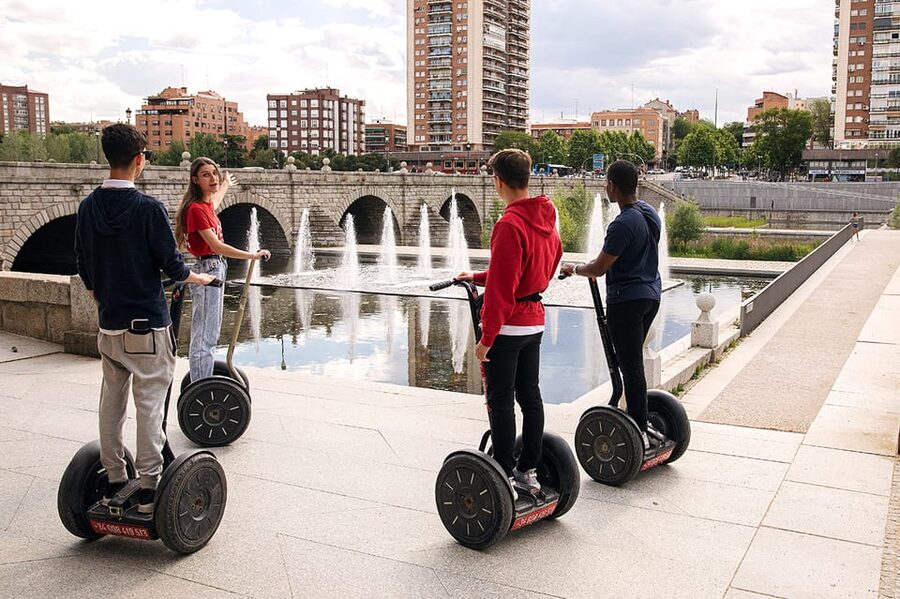 Madrid River Segway Tour - Plaza de Oriente and Almudena Cathedral