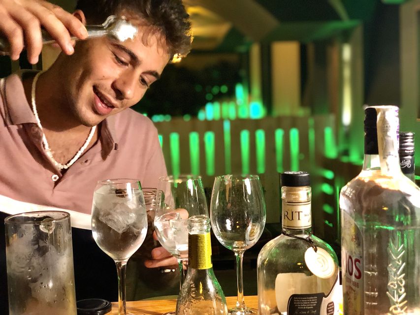 Madrid: San Miguel view Gin and Tonic Workshop with Tapas - Three tapas and the question of quantity