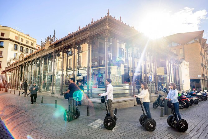 Madrid Segway Highlights & Retiro Park Tour - The Barrio de Las Letras slows the pace