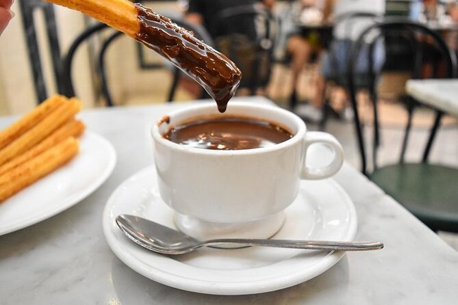 Madrid Segway Tour with Chocolate and Churros - Churros and chocolate at San Onofre