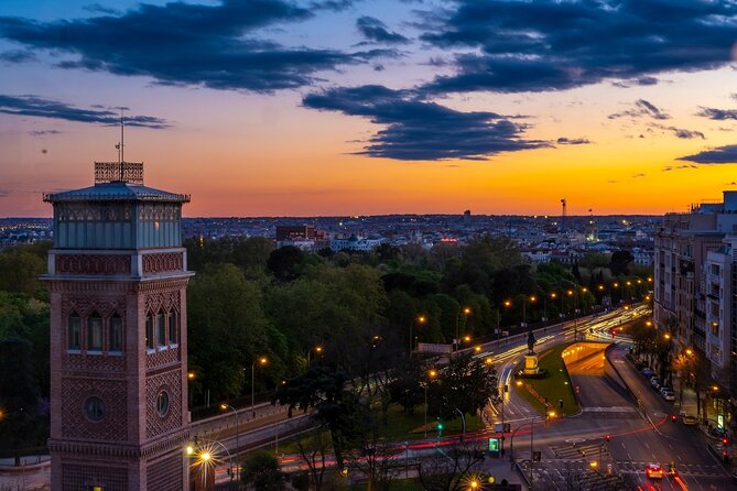 Madrid Sunset Walking Tour with Optional Flamenco Show and Dinner - Adding Torres Bermejas and flamenco