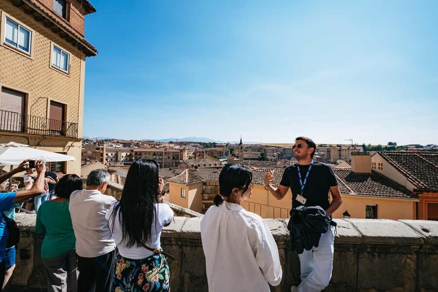 Madrid: Toledo & Segovia Full Day Guided Tour with Alcázar - Walking through Toledo’s historic center