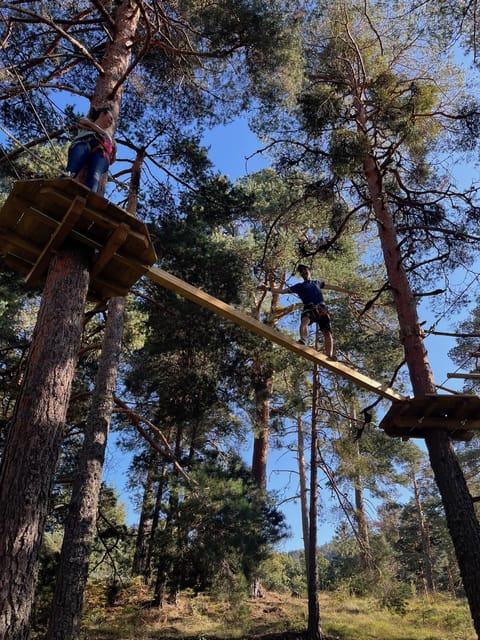 Madrid: Zip line circuits high in the trees - Booking flexibility and timing
