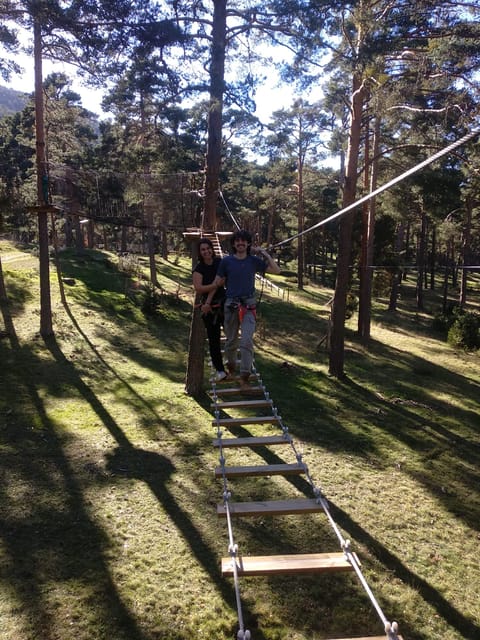 Madrid: Zip line circuits high in the trees - Should you book De Pino a Pino San Rafael?
