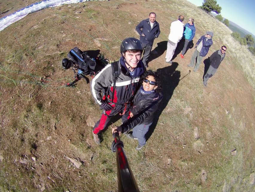 Paragliding Tandem Flight from Madrid - What the 600 to 800 Meter Flight Feels Like