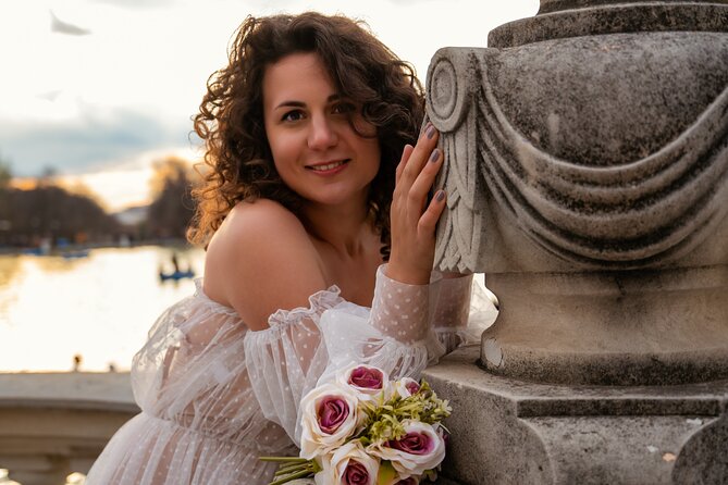 Photoshoot in Madrid - Sabatini Gardens for a softer finish