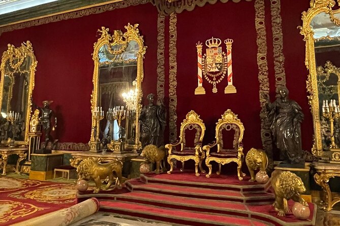 Premium Tour Royal Palace of Madrid : expert guide + no normal queue - Gasparini’s rooms and the palace’s decorative side