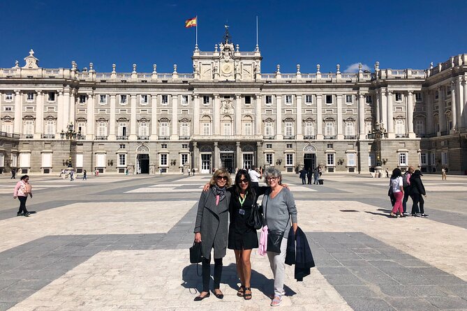 Private Half-Day Guided Tour of Madrid: 2H by private vehicle & 2H walking - Royal Palace: impressive outside, separate ticket inside
