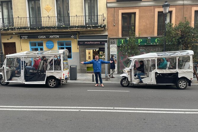 Private Panoramic Tuk Tuk Tour in Madrid - A Fast Introduction to Madrid’s Historic Center