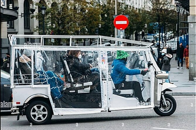 Private Panoramic Tuk Tuk Tour in Madrid - Neptune and Cibeles on Madrid’s Grand Avenues