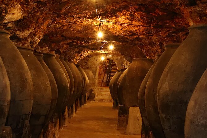 Private Tour & Lunch Of Underground Winery & Countryside Estate - Inside Bodegas Peral’s underground cellar