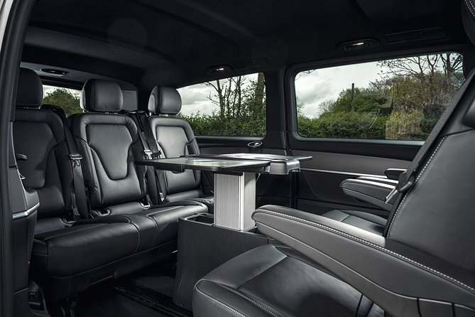 Private Transfer: Madrid to Madrid Airport MAD in Luxury Van - What the Mercedes EQV or Class V adds