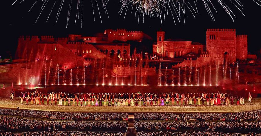 Puy du Fou España and El Sueño de Toledo Entry - The daytime performances