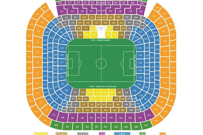 Real Madrid Match at the Santiago Bernabeau - Getting to the stadium and finding your seats
