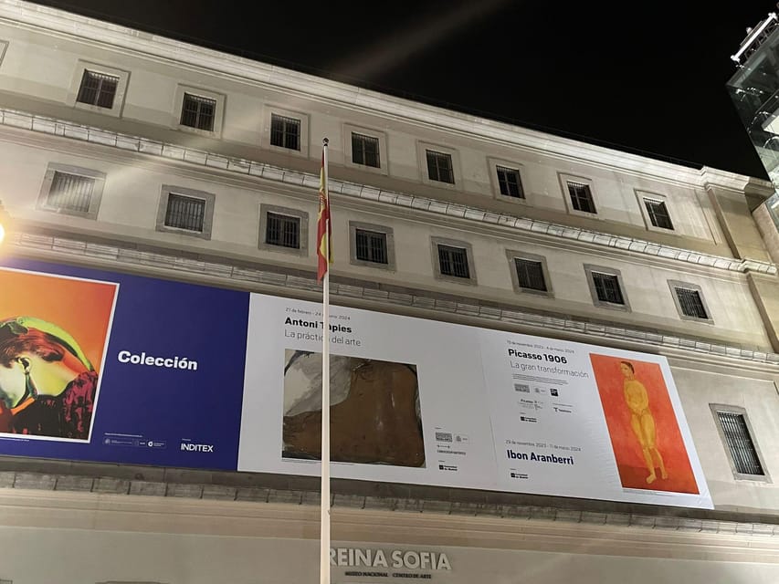 Reina Sofía Museum guided tour with ticket and skip the line - Key points to know before booking