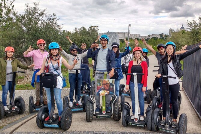 Retiro Park Segway Tour in Madrid - Learning to ride before facing Madrid