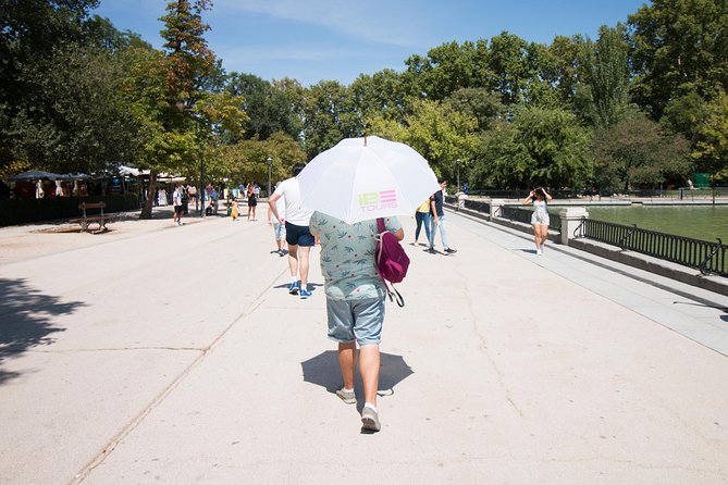 Retiro Park Walking Tour in Madrid - Alfonso XII Monument and the view across the water