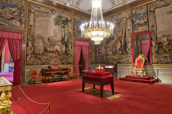 Royal Palace of Madrid Early Entrance Tour Skip-The-Line Ticket - The Grand Staircase and formal rooms