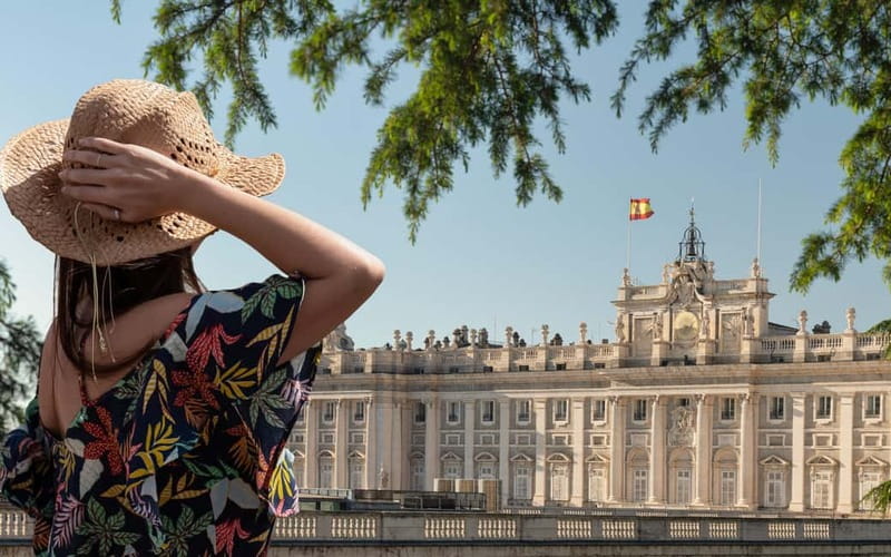 Royal Palace of Madrid: Private tour with entrance included - Sabatini Gardens beside the north façade