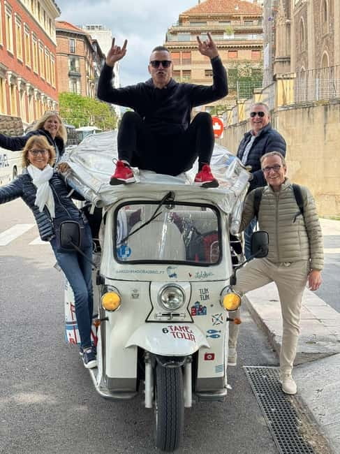 "See Madrid Differently: A Premium Private Tuk Tuk Ride" - Cibeles, Alcalá Gate, and the Prado area