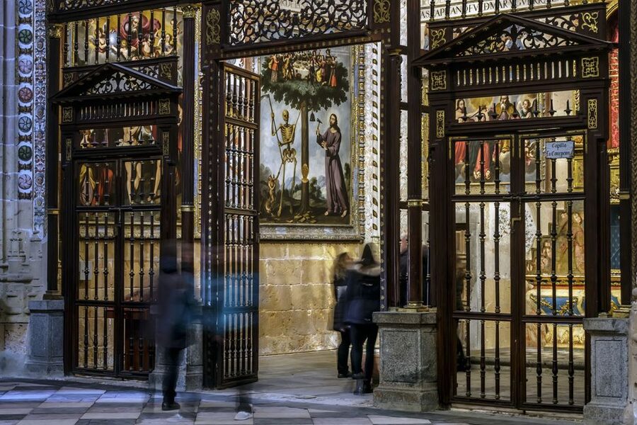 Segovia Cathedral Entrance Ticket - The rear courtyard and western facade