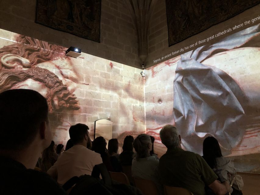 Segovia: Cathedral Tower Guided Tour - An eight-minute film inside the audiovisual room
