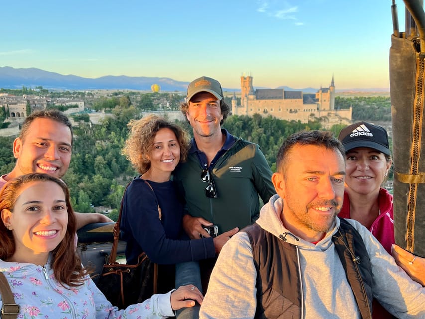 Segovia: Hot-Air Balloon Flight with Optional 3-Course Lunch - The flight: a slow look at Segovia from above