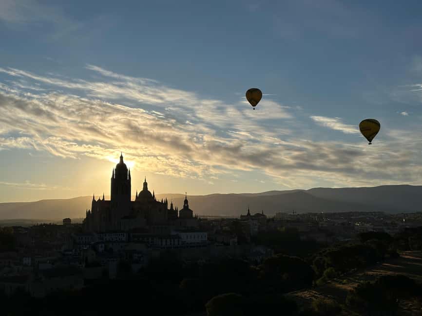 Segovia: Hot-air balloon ride with cava toast & picnic - Is $215 a fair price?