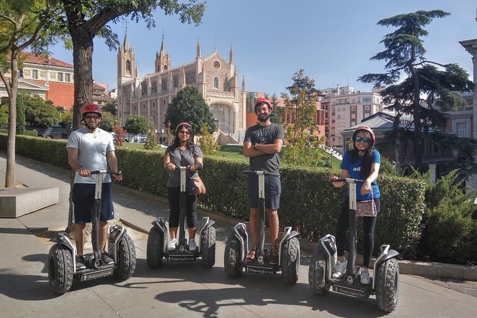 Segway Private Tour in the Historic Center of Madrid - The Royal Palace and Almudena Cathedral from above