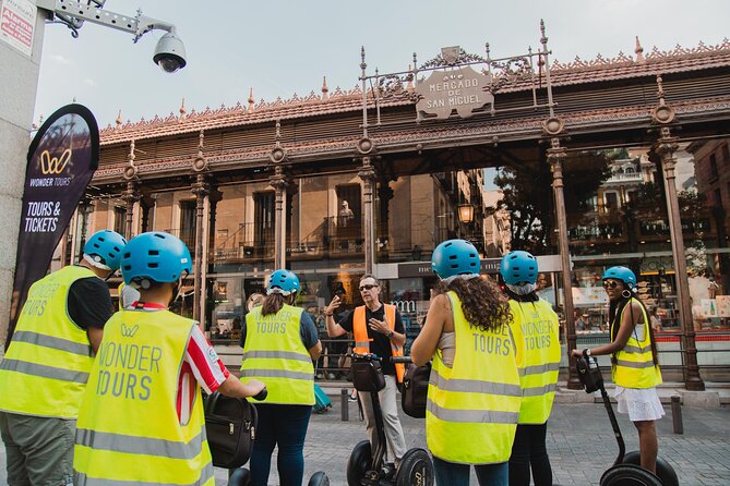 Segway Ride in the Old City of Madrid - Starting at Wonder Tours and learning the controls